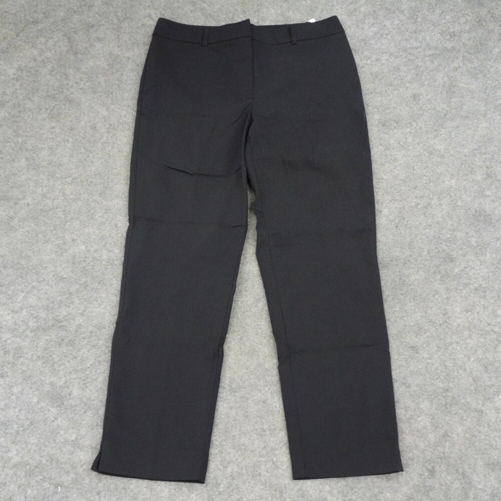 White House Black Market Pants Womens 8 Black Slim Ankle Stretch WHBM